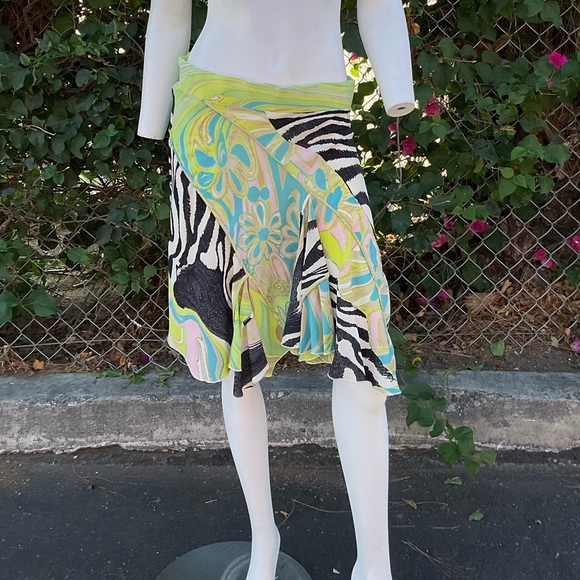Roberto Cavalli Dresses & Skirts - ♥️ VINTAGE ROBERTO CAVALLI SILK SKIRT SIZE SMALL